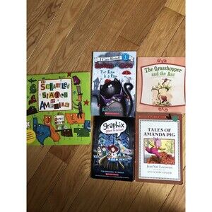 5 youth learning books Bundle Scholastic-Easy to Read-Scrambled States Paperback